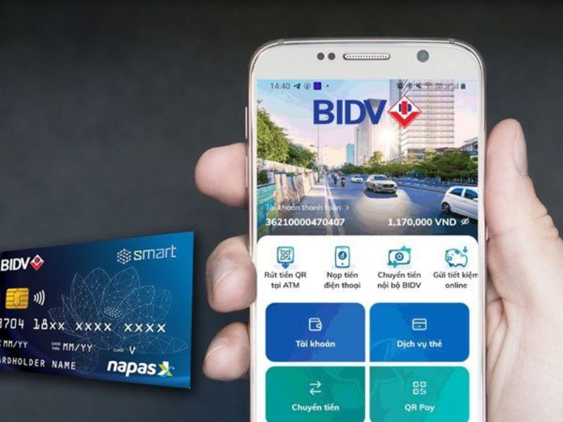 Ngân hàng BIDV là một trong những đơn vị cho phép mở thẻ trực tuyến, miễn phí