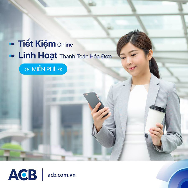 Chuyển khoản trực tuyến qua app ACB